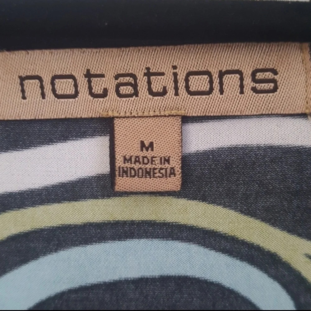 Notations Geometric Pattern Dress - Picture 4 of 6